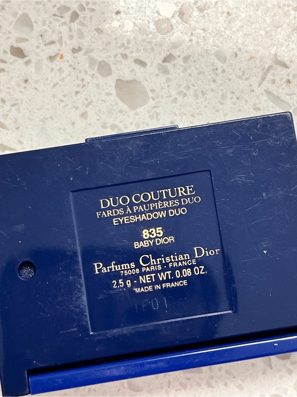 Dior Eyeshadow Duo — Soft Pink & Pearl Highlight